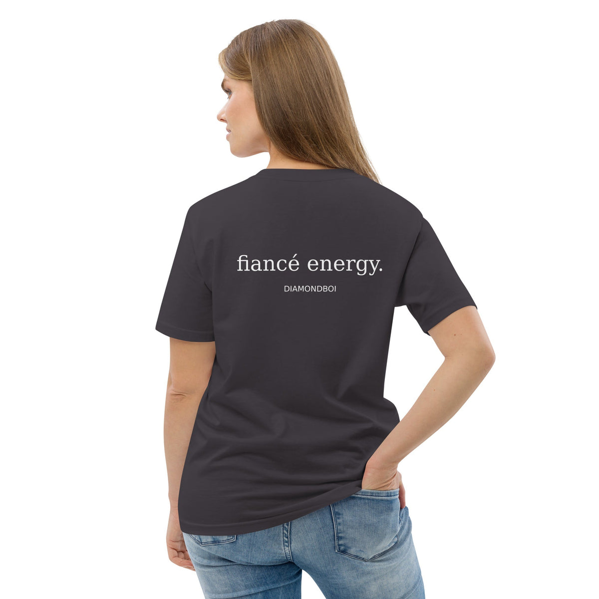 "fiance energy" organic cotton t-shirt – view 15 of 20
