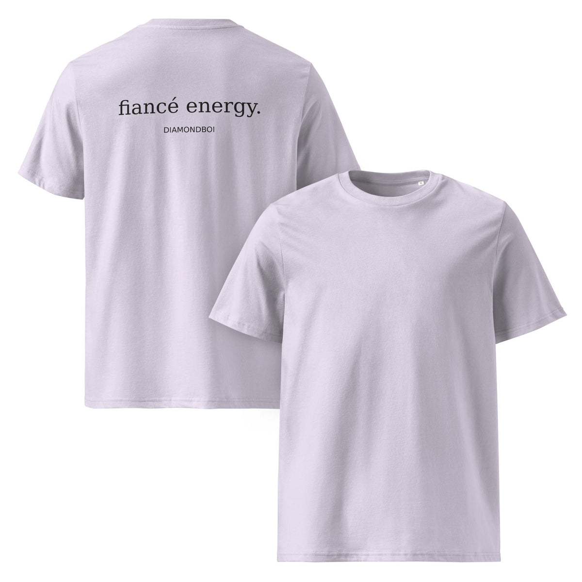 "fiance energy" organic cotton t-shirt – view 5 of 15