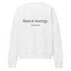"fiance energy" Women’s organic crew neck sweatshirt – view 6 of 8
