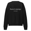 "Fiance Energy" Women’s organic crew neck sweatshirt – view 1 of 4