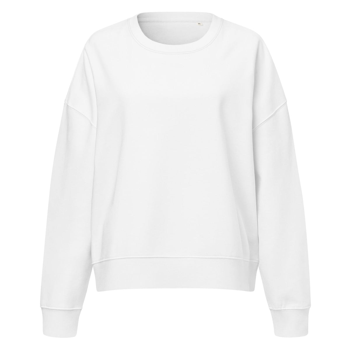 "fiance energy" Women’s organic crew neck sweatshirt – view 5 of 8