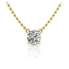 Floating Diamond Solitaire Pendant – view 2 of 2