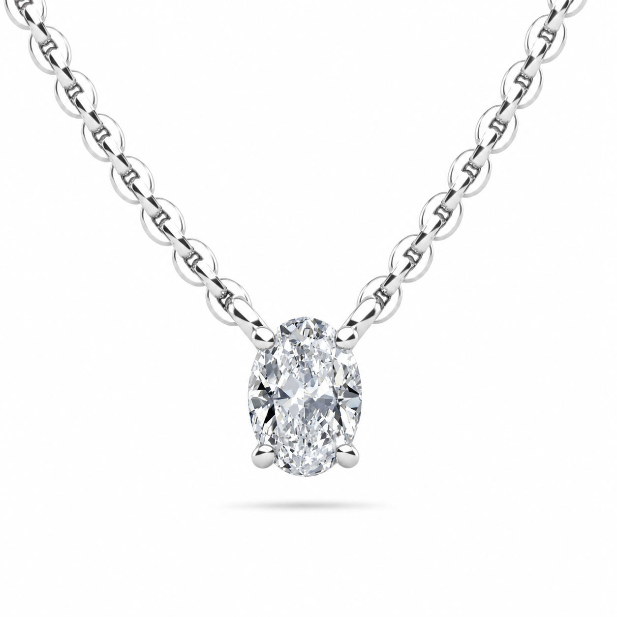 Floating Oval Cut Pendant – view 1 of 2