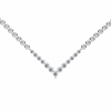 Graduated V-Neck Diamond Necklace – view 1 of 2