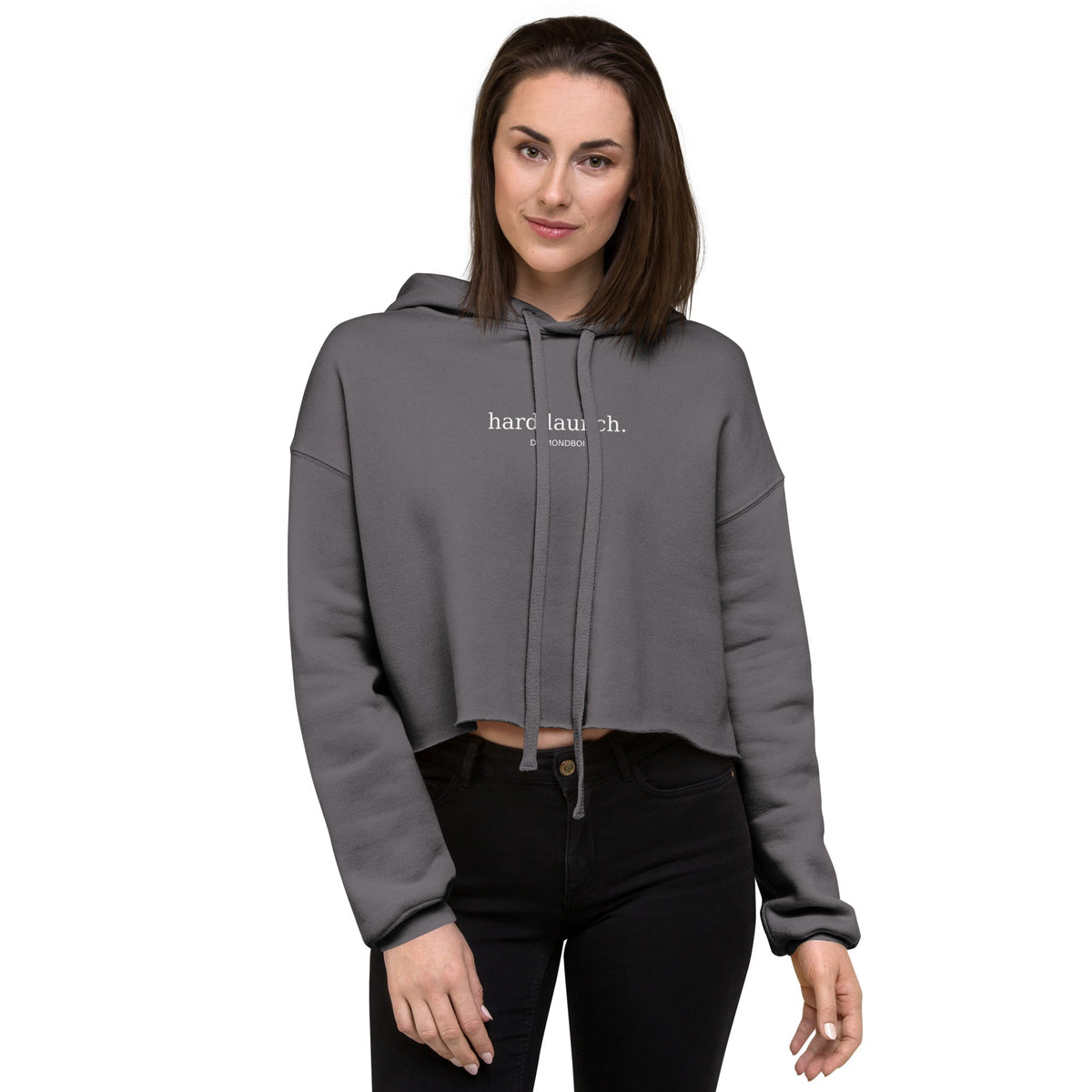 "Hard Launch" Crop Hoodie – view 19 of 20