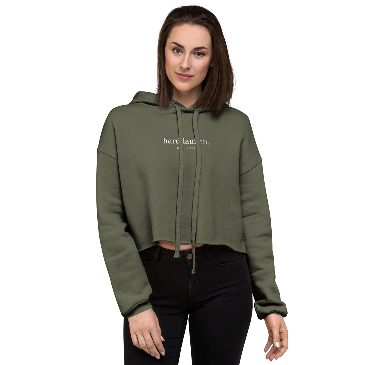 "Hard Launch" Crop Hoodie – view 16 of 20