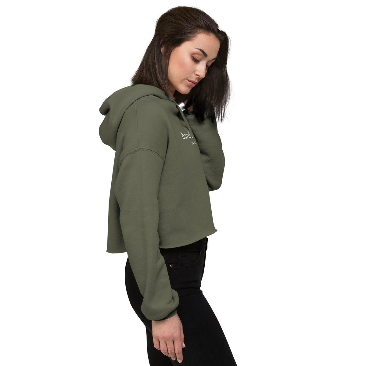 "Hard Launch" Crop Hoodie – view 18 of 20
