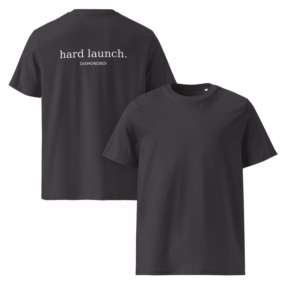 "hard launch" organic cotton t-shirt – view 3 of 9