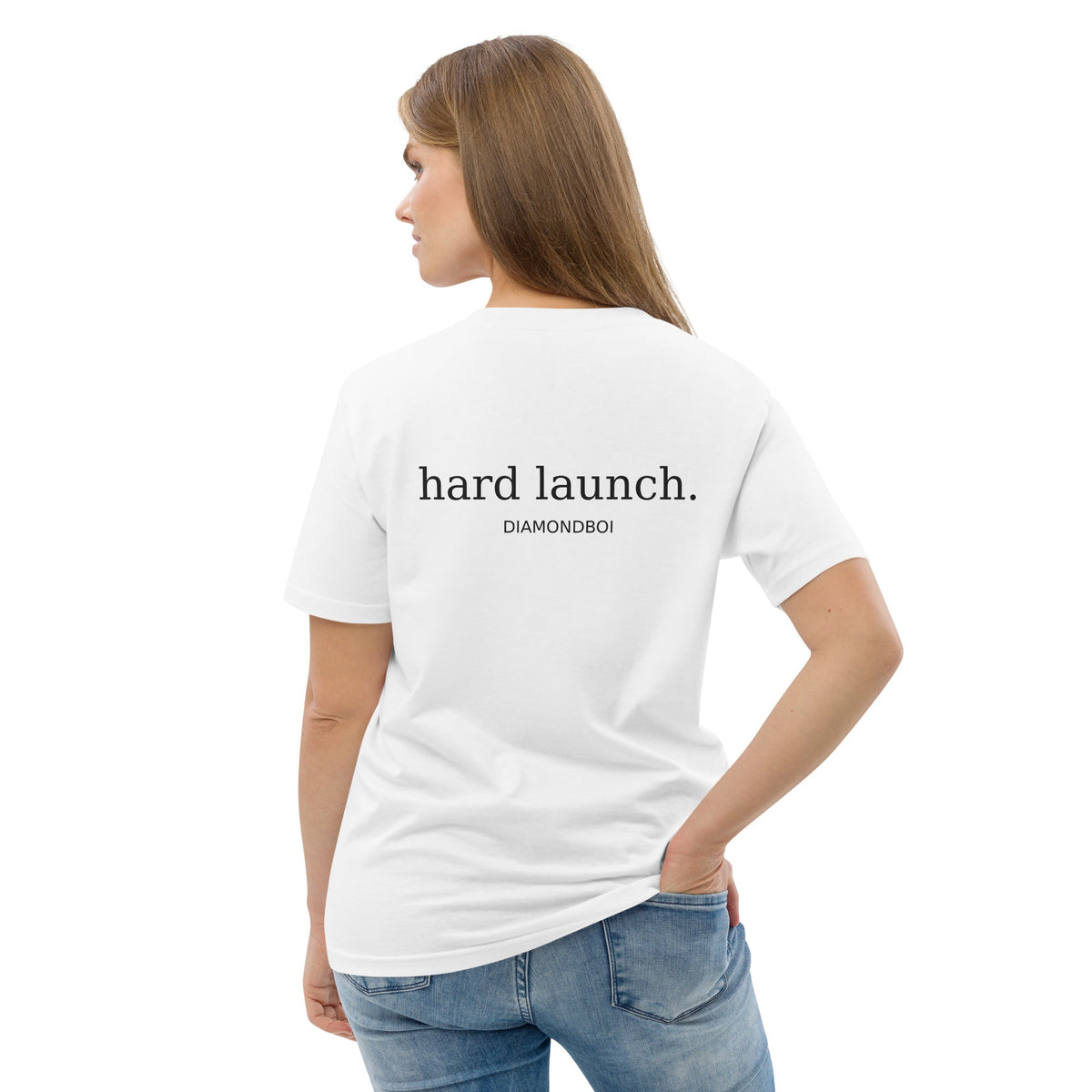 "hard launch" organic cotton t-shirt – view 1 of 20