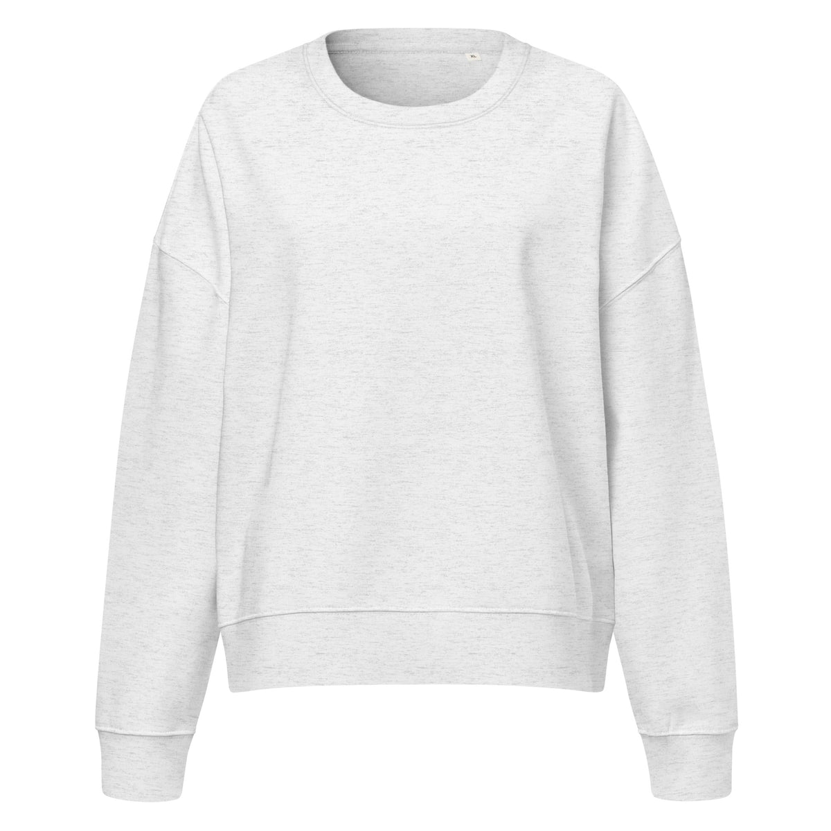 "hard launch" Women’s organic crew neck sweatshirt – view 2 of 10