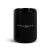 "He Put A Ring On It" Black Glossy Mug – view 10 of 12