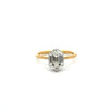 Hexagon Cut Lab Diamond Wrap Around Reverse Halo Design- Choice of 1.00ct / 1.50ct / 2.00ct or 2.50ct Centre Diamond