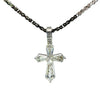 Lab Diamond Cross - Choice of White or Yellow Gold - Approx 4.5ct Total Weight - Lab Diamond Necklace