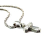 Lab Diamond Cross - Choice of White or Yellow Gold - Approx 4.5ct Total Weight - Lab Diamond Necklace