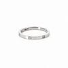 Ladies 2-4MM Spaced Out Diamond Cigar Band – view 2 of 3