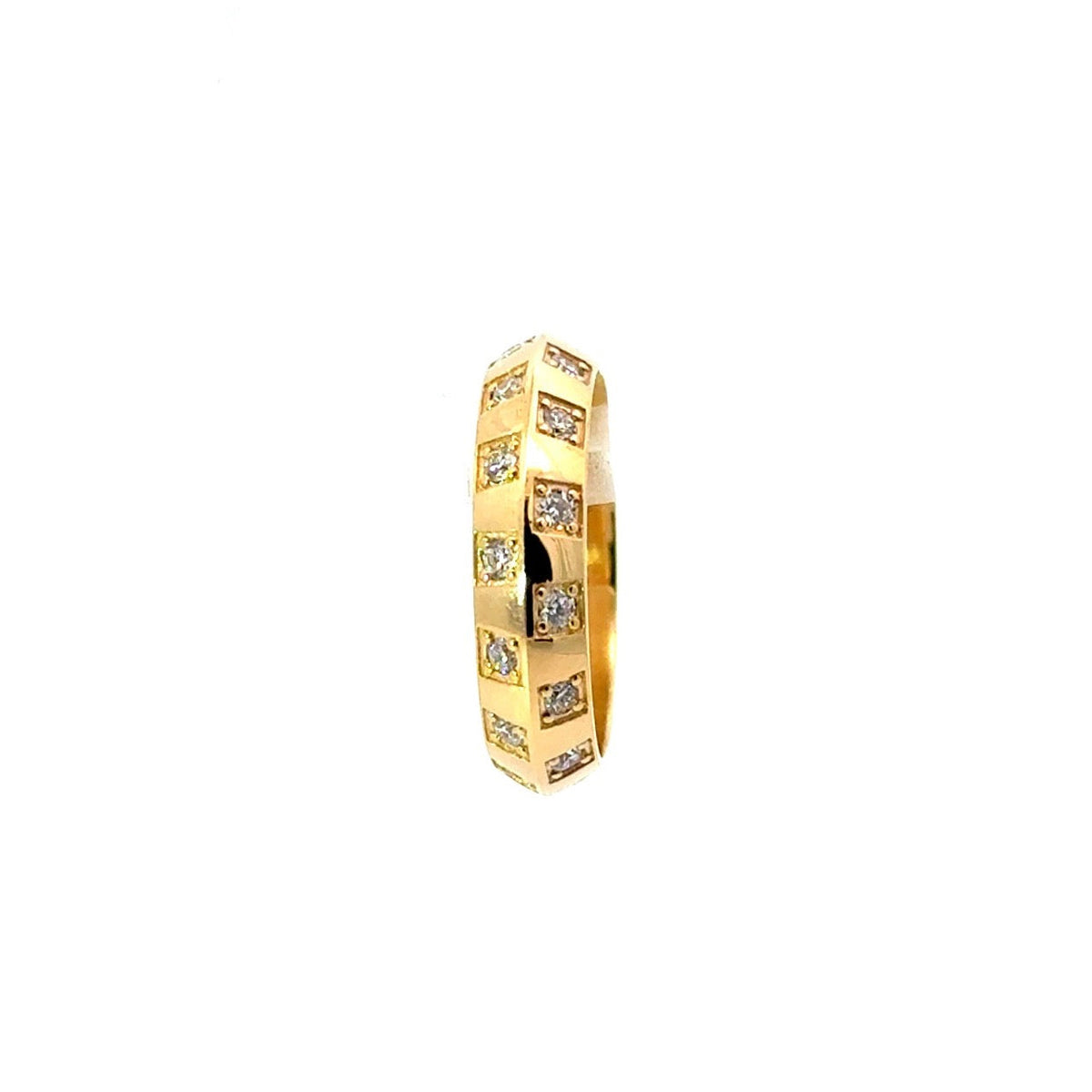 Ladies 5MM Knife Edge Diamond Band – view 4 of 4