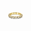 Ladies Baguette and Round Diamond Station Band – view 1 of 2