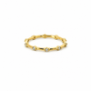 Ladies Diamond Spaced Out Band – view 1 of 2