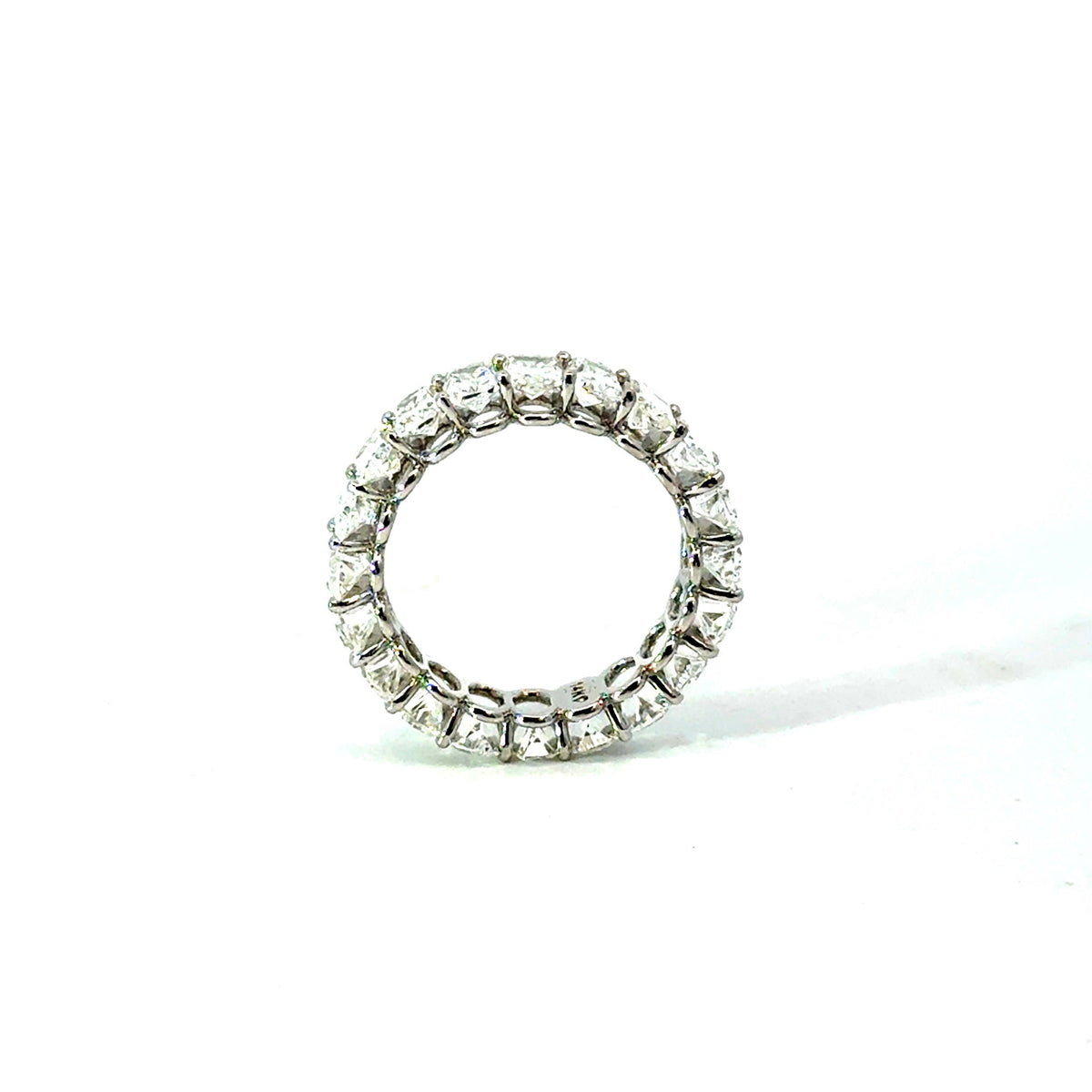 Ladies Elongated Cushion Cut Eternity Band - Lab / Natural Eternity Band