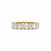 Ladies Emerald Cut Eternity Band – view 2 of 2