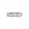 Ladies Emerald Cut Eternity Band – view 1 of 2