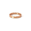 Ladies Hexagon Shape Wedding Band – view 7 of 7