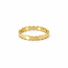 Ladies Hexagon Shape Wedding Band – view 1 of 7