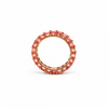 Ladies lab-grown pink diamond radiant cut eternity band, .20ct stones – view 4 of 4