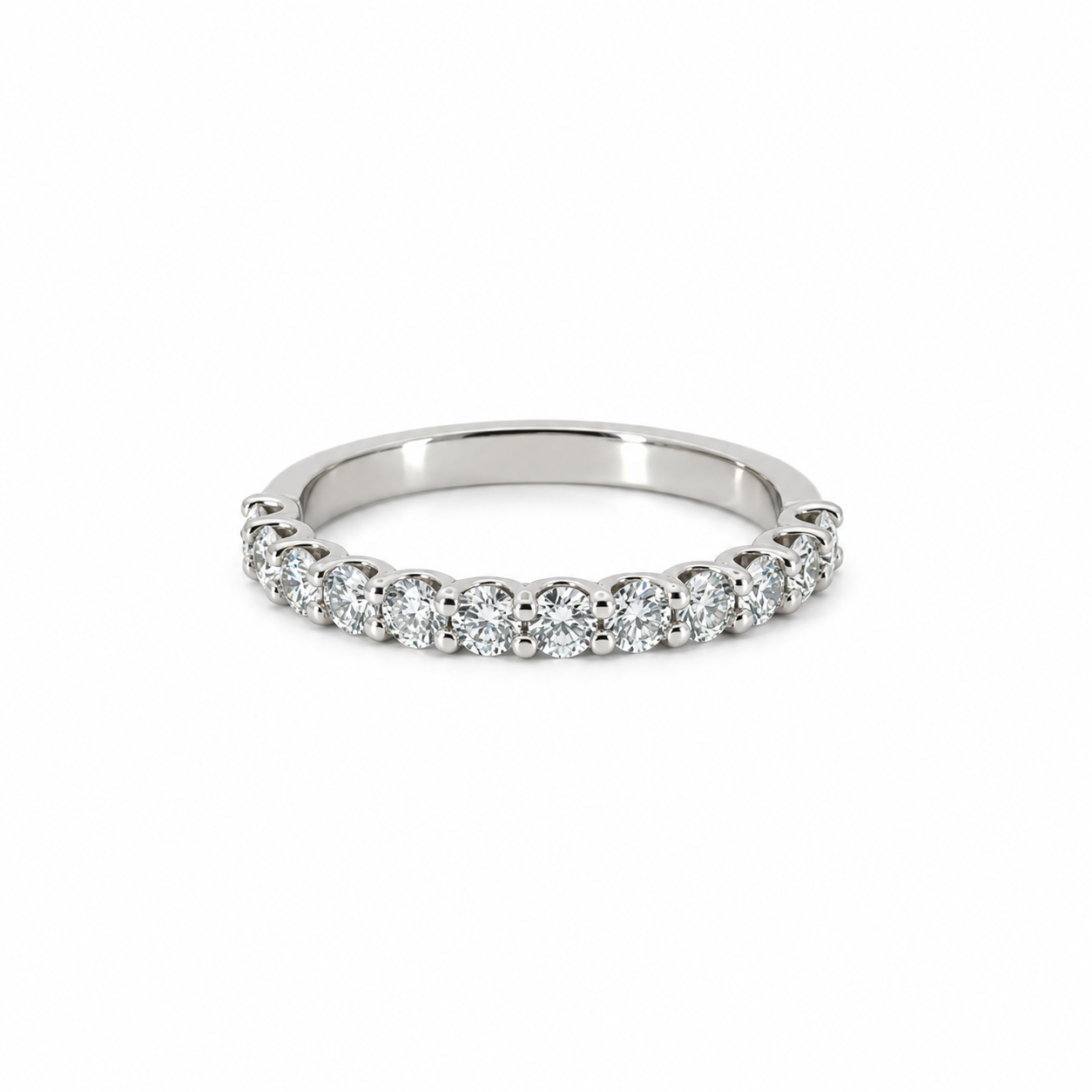 Ladies Large Round U-Shape Band – view 1 of 3