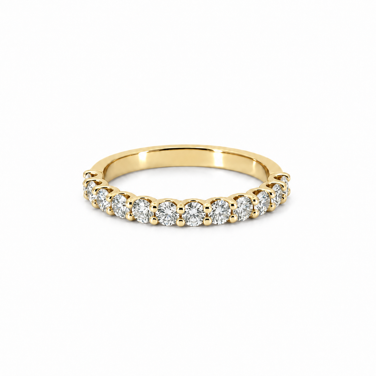 Ladies Large Round U-Shape Band – view 2 of 3