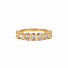 Ladies oval cut bezel diamond band, 1.20ct TW – view 1 of 3
