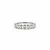 Ladies oval cut bezel diamond band, 1.20ct TW – view 2 of 3