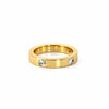 Ladies Oval Diamond Cigar Band – view 1 of 2