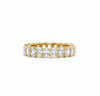 Ladies Oval Diamond Eternity Band - Ladies Wedding Bands