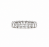 Ladies Oval Diamond Eternity Band - Ladies Wedding Bands