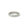 Ladies Oval Diamond Eternity Band - Ladies Wedding Bands