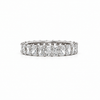Ladies Radiant Cut Eternity Band – view 2 of 3