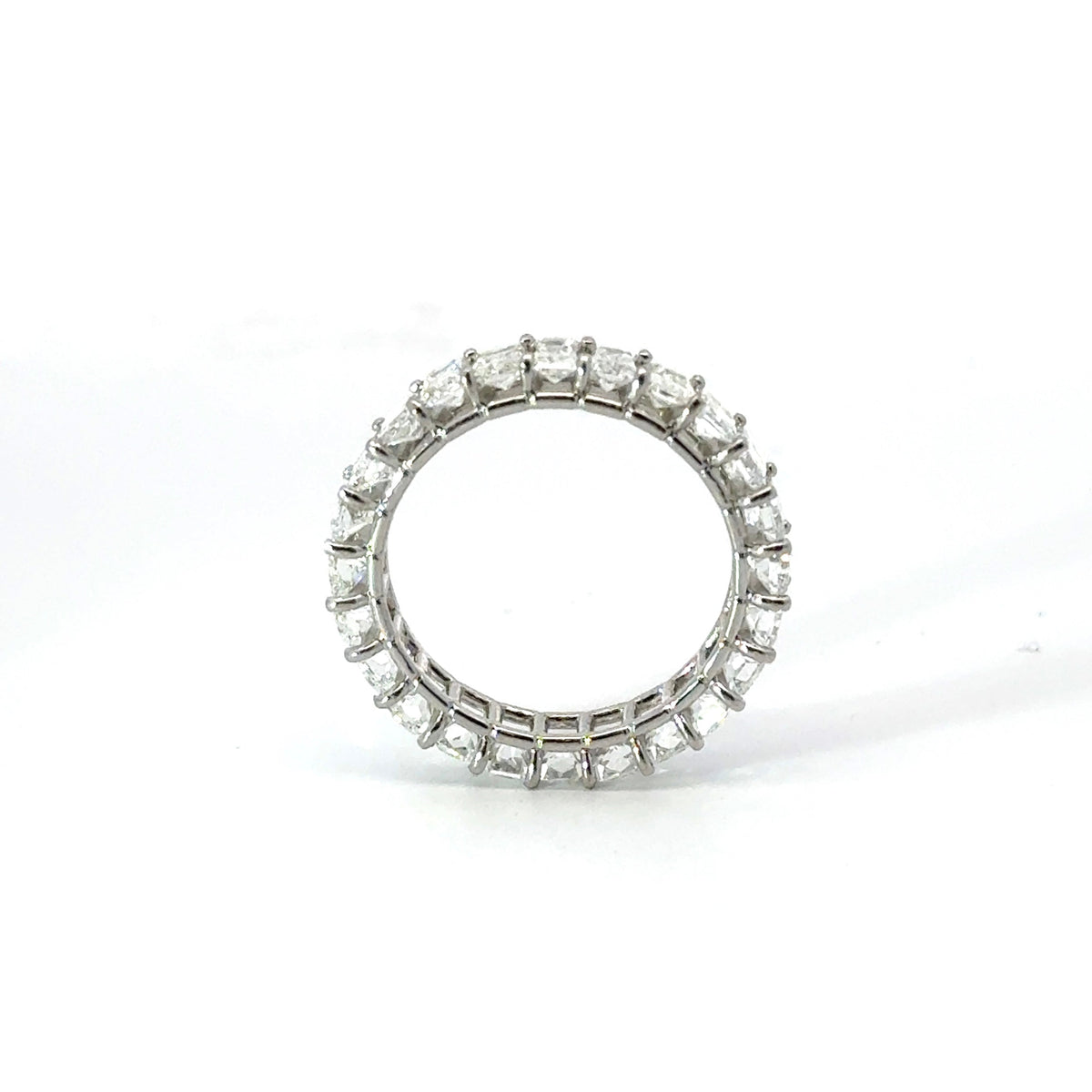 Ladies Radiant Cut Eternity Band – view 3 of 3