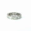 Ladies Radiant & Emerald Cut Eternity Band - Lab / Natural Eternity Band