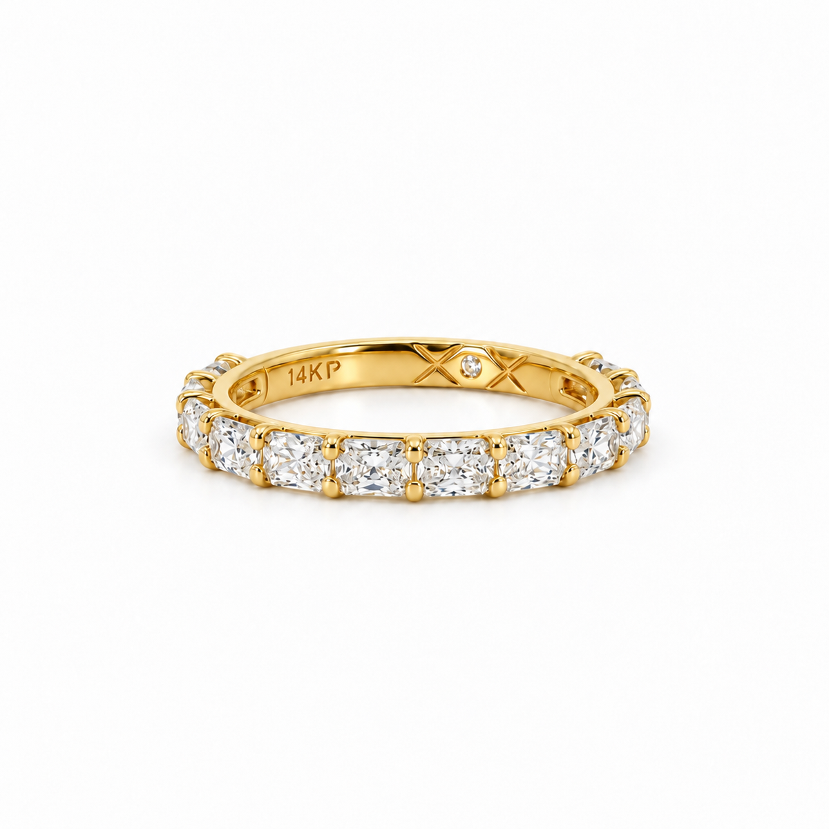 Ladies Rotated Radiant Cut Wedding Band | 1.20CT TW | Wedding Band