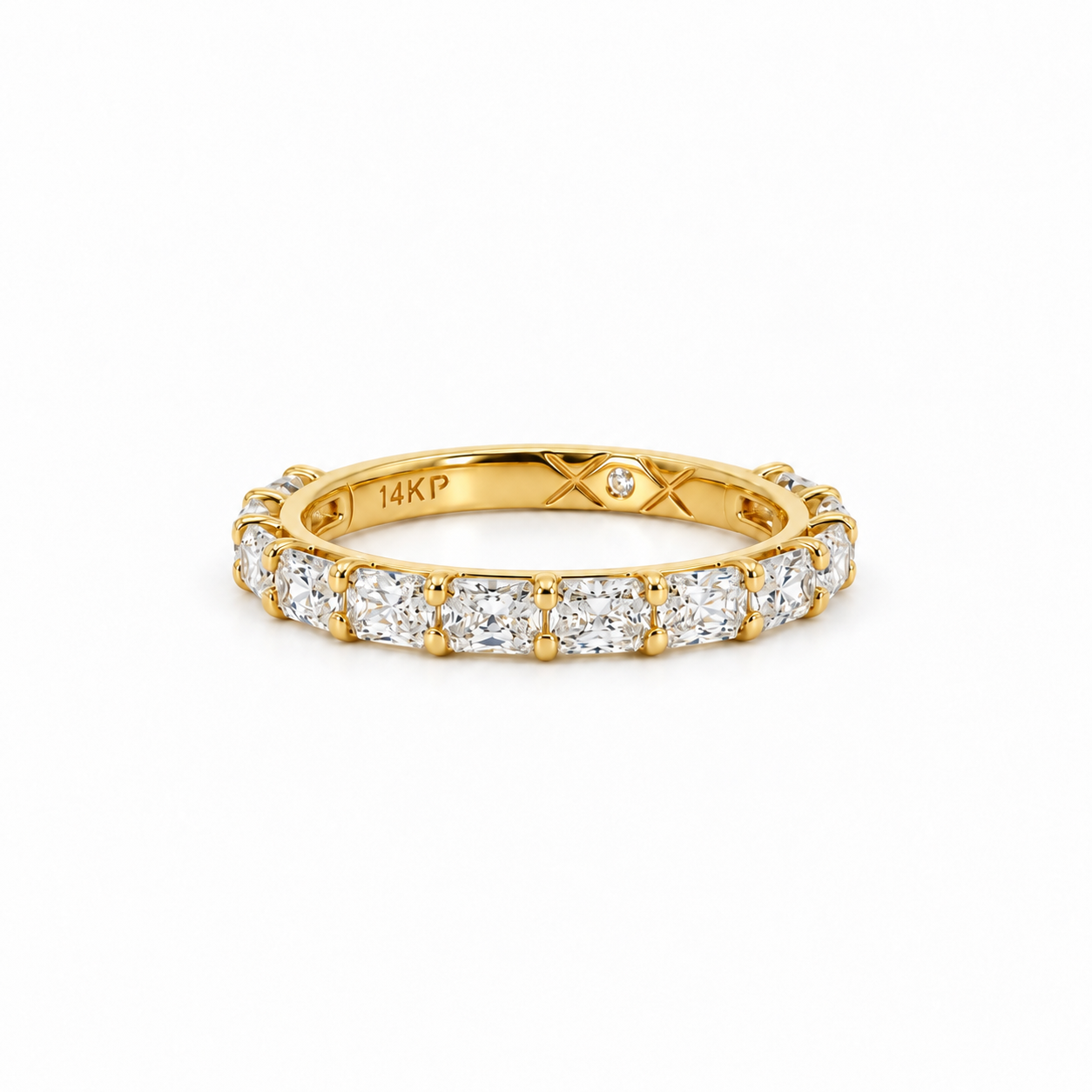 Ladies Rotated Radiant Cut Wedding Band | 1.20CT TW | Wedding Band