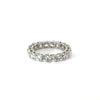 Ladies Round Cut Eternity Band - Ladies Wedding Bands