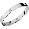 Ladies Round Diamond Cigar Band – view 3 of 5