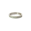 Ladies Vintage Princess Cut Diamond Band - Ladies Wedding Bands