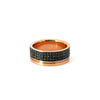 Men’s 9MM Flat with Groove Wedding Band - 3 Rows of Off-Set Black Diamonds - Choice of Rose Gold / Yellow Gold or White