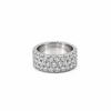 Men’s 9MM White Diamond Eternity Wedding Band | Lab Diamonds | 7.20ct TW | Men’s Wedding Band