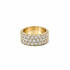 Men’s 9MM White Diamond Eternity Wedding Band | Lab Diamonds | 7.20ct TW | Men’s Wedding Band