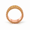 Men’s 9MM Yellow Diamond Eternity Wedding Band | Lab Yellow Diamonds 7.20ct TW | Men’s Wedding Band