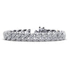 Men’s Overlapping Cuban Link Diamond Bracelet- Choice of Natural or Lab Diamonds - 6.16ct Total Weight - Lab or Natural