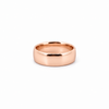 Men’s Domed Wedding Band | 4MM to 8MM | 14KT White Gold Yellow Gold Rose Gold or Zirconium - Men’s Wedding Band